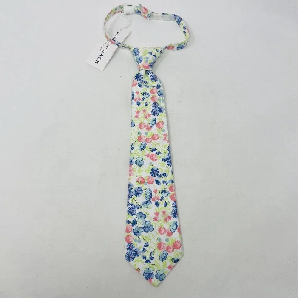 Janie and‎ Jack Youth Boys Size 2-5 Years Ditsy Floral Adjustable Necktie $26